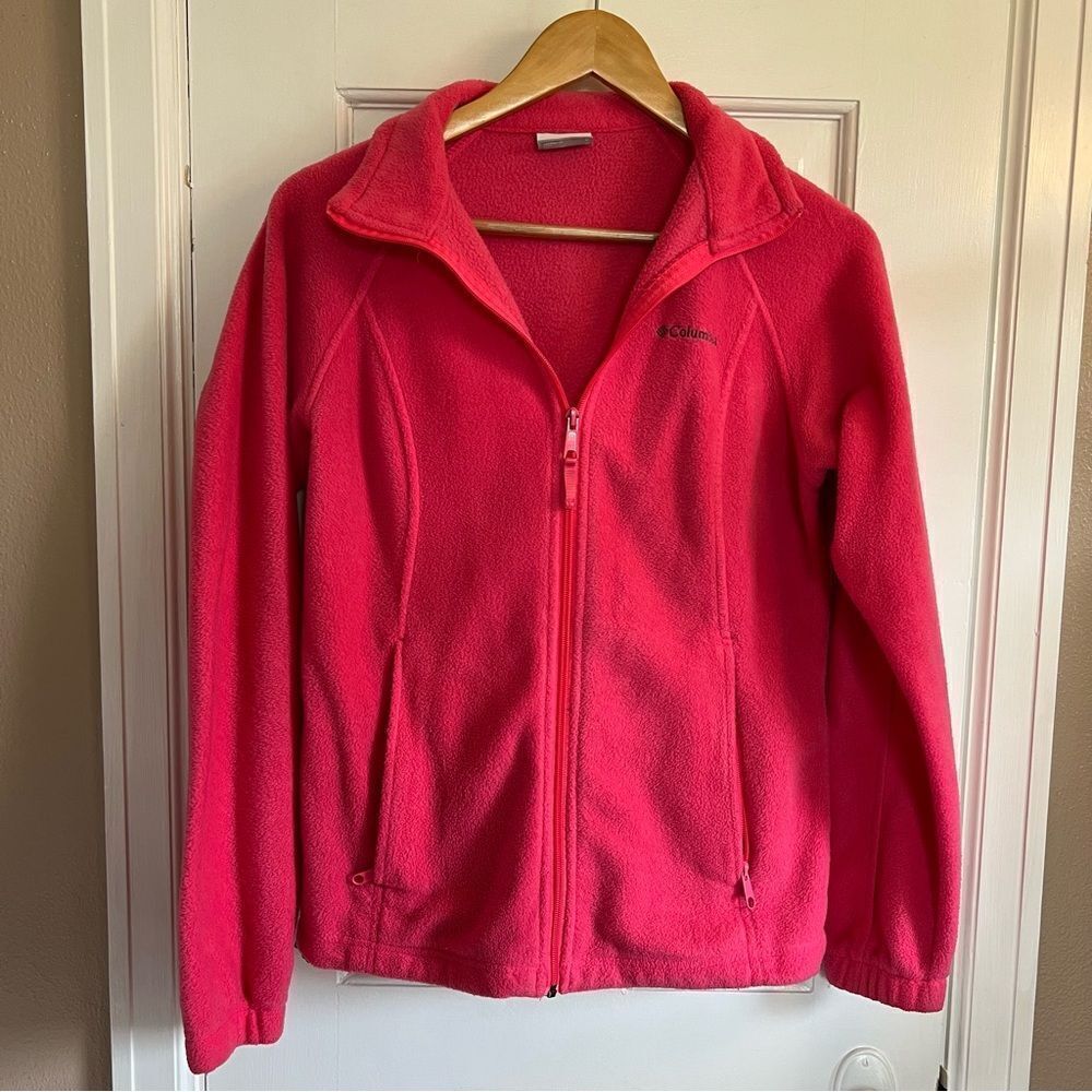Columbia Vibrant Pink Fleece Jacket